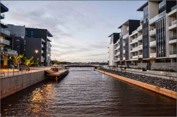 Kingston Foreshore apartments in inner south Canberra