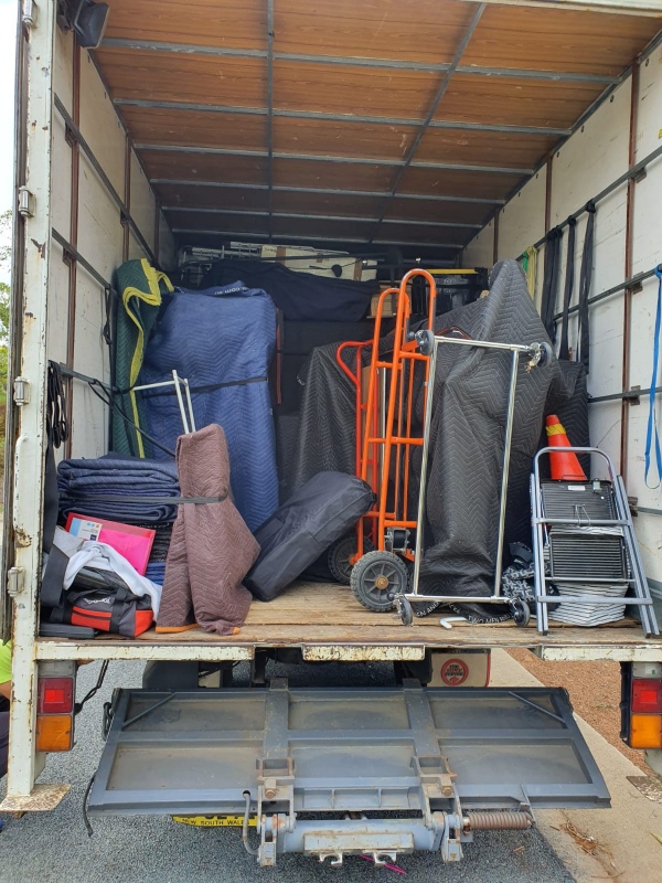 Truckmen removalist team on a Canberra job